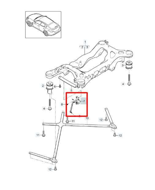 10-16 Porsche Panamera 4 AWD Rear RH and LH Side Suspension Height Level Sensor - Alshned Auto Parts