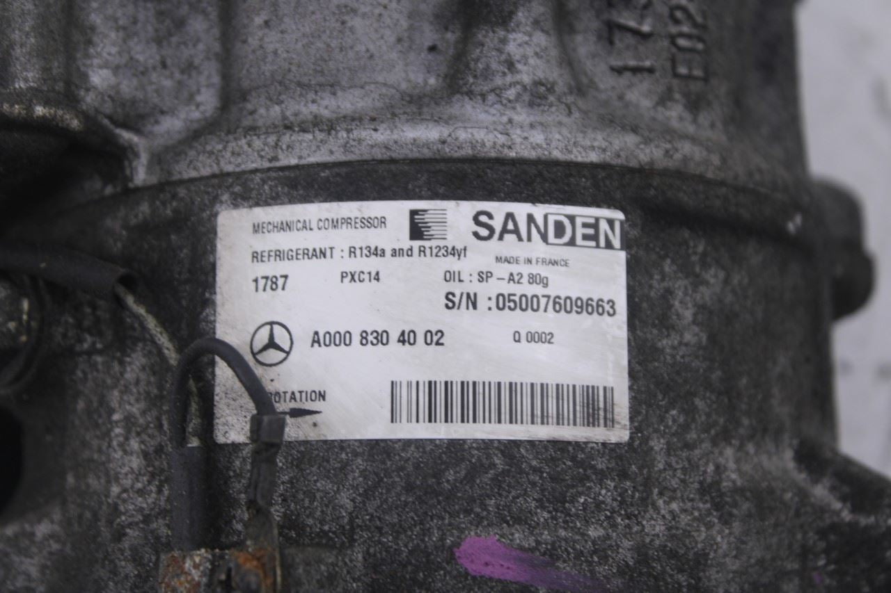 2015-2021 Mercedes-Benz C 300 4Matic 2L AC Air Conditioner Compressor 000830400213