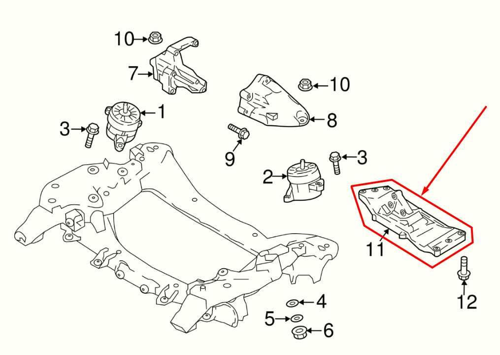 2018-2023 Kia Stinger GT1 3.3L AWD Transmission Crossmember Mount 21730-J5300 - Alshned Auto Parts