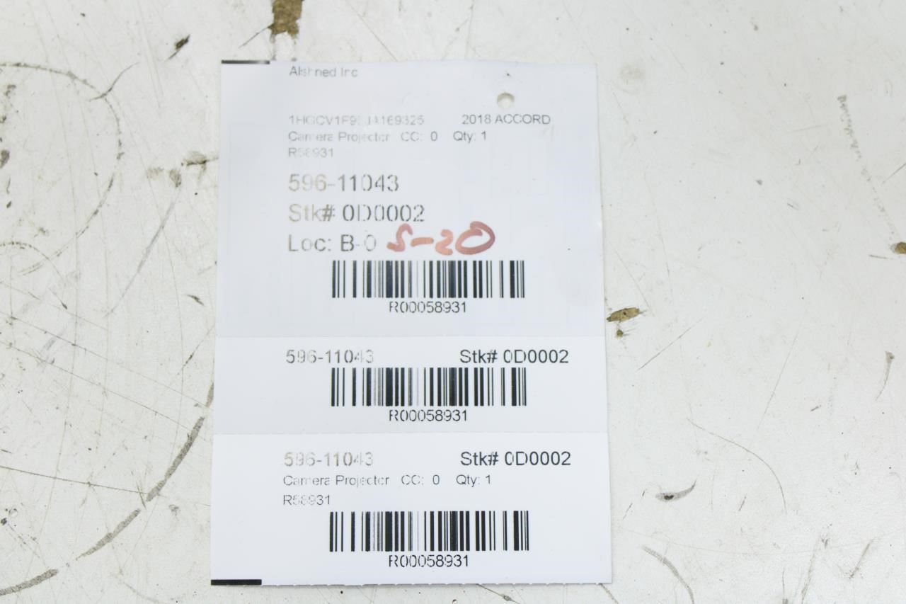 2018-2020 Honda Accord Distance Sensor Radar Control Module 36801-TVA-A16 OEM - Alshned Auto Parts