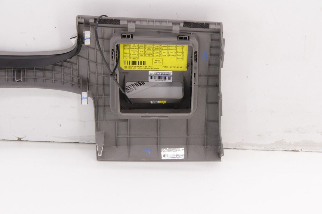 16-20 Hyundai Elantra Value Edition Dash Left Side Lower Knee Bolster Trim Panel - Alshned Auto Parts