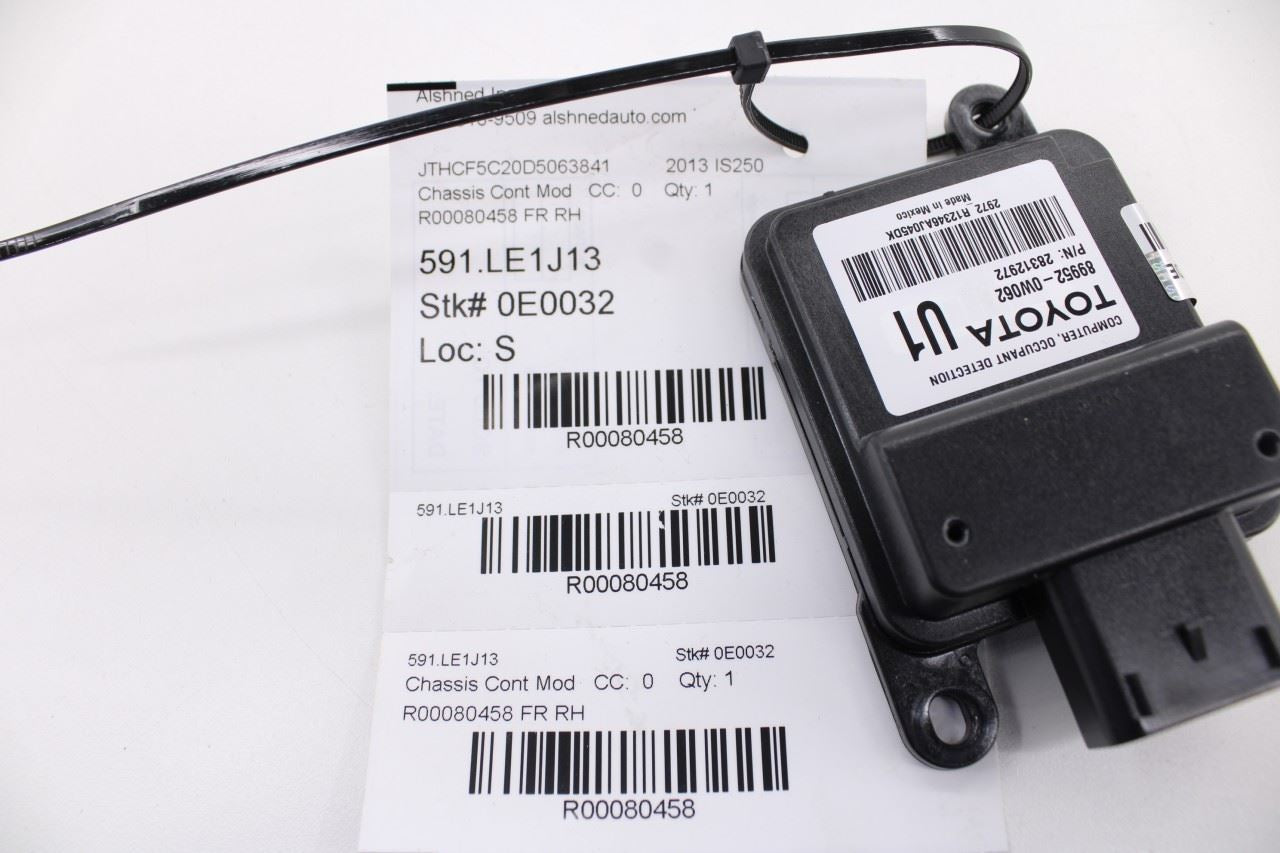 2006-2013 Lexus IS250 Front Right Side Seat Occupant Detection Sensor Module  10