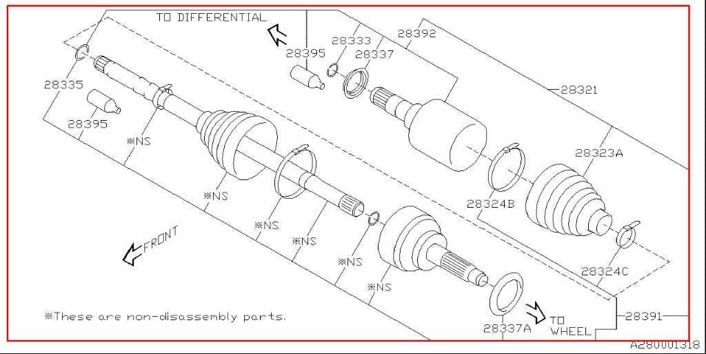 14-16 Subaru Impreza Sport Premium AWD Front Left Side CV Axle Drive Half Shaft1