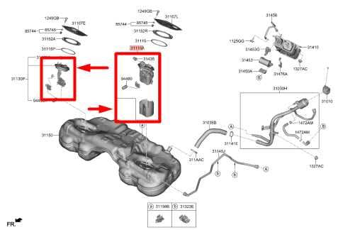 2018-2023 Kia Stinger GT1 3.3L AWD Fuel Pump Assembly 31110-J5150 OEM - Alshned Auto Parts