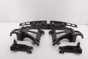 11-13 BMW X5 xDrive35i Rear Bumper Right Left and Center Mount Bracket Set of 5