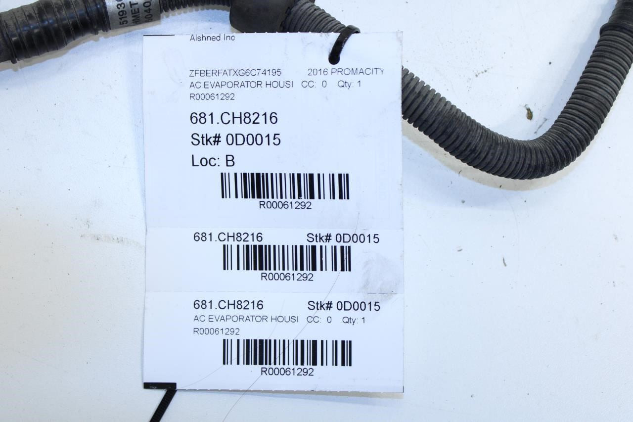 15-22 RAM Promaster City 2.4L Fuel Evaporator Vapor Canister Hose 68260329AA OEM - Alshned Auto Parts