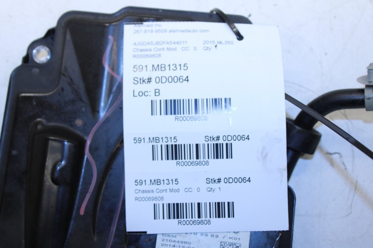 2015-16 Mercedes-Benz ML350 ISM DSM Gearbox Transmission Control Module TCU TCM - Alshned Auto Parts