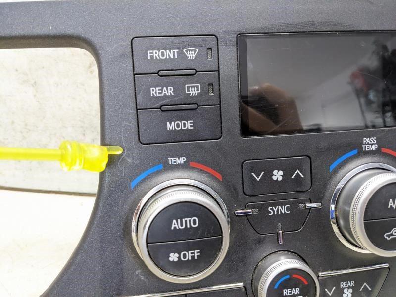 2015-2019 Toyota Sienna AC Heater Temperature Climate Control 55900-08200 OEM - Alshned Auto Parts