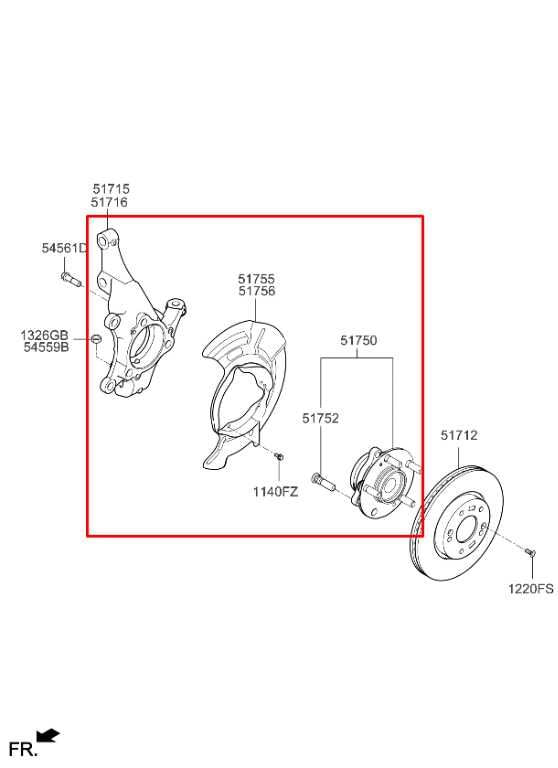 2019-24 KIA Forte LXS Front Right Passenger Side Spindle Knuckle Hub 51716-F2000 - Alshned Auto Parts
