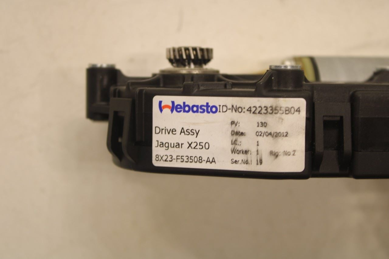 2012-2015 Jaguar XF Portfolio Roof Sunroof Motor 8X23-F53508-AA OEM - Alshned Auto Parts