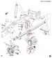14-19 Chevrolet Silverado 1500 Rear RH and LH Leaf Spring Anchor Plate 228345081