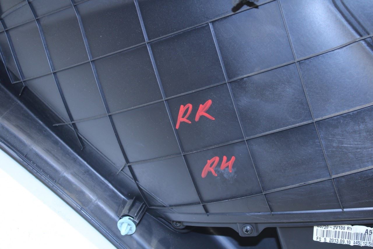 2011-2017 Hyundai Veloster Base Rear Right Side Door Trim Panel 83302-2V000-RY - Alshned Auto Parts