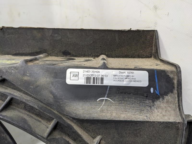 2013-2018 Nissan Sentra 1.8L Radiator Cooling Fan Motor Assembly 21403-3SH0A OEM - Alshned Auto Parts