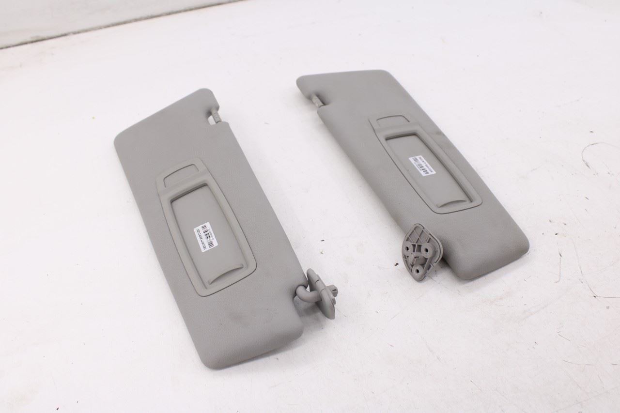 2007-13 BMW X5 xDrive35i 3.0L Front Right and Left Side Sun Visor Set w/ Mirror9