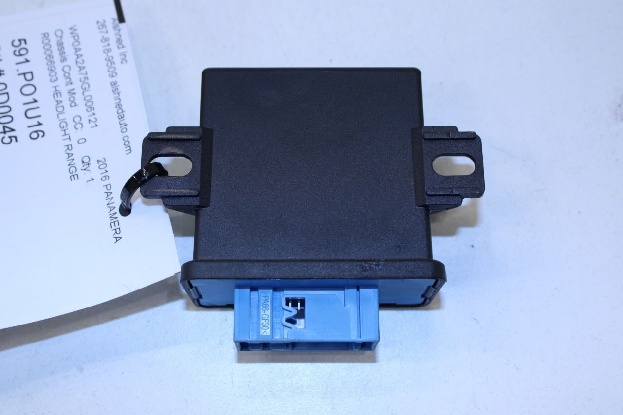 2014-2016 Porsche Panamera 4 3.6L AWD Headlight Range Control Module 7PP907357K - Alshned Auto Parts