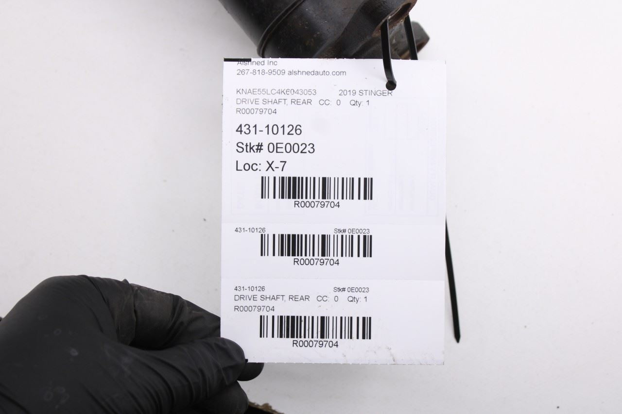 2018-2023 Kia Stinger GT2 AWD 3.3L Rear Drive Shaft Propeller 49100-J5600 OEM - Alshned Auto Parts