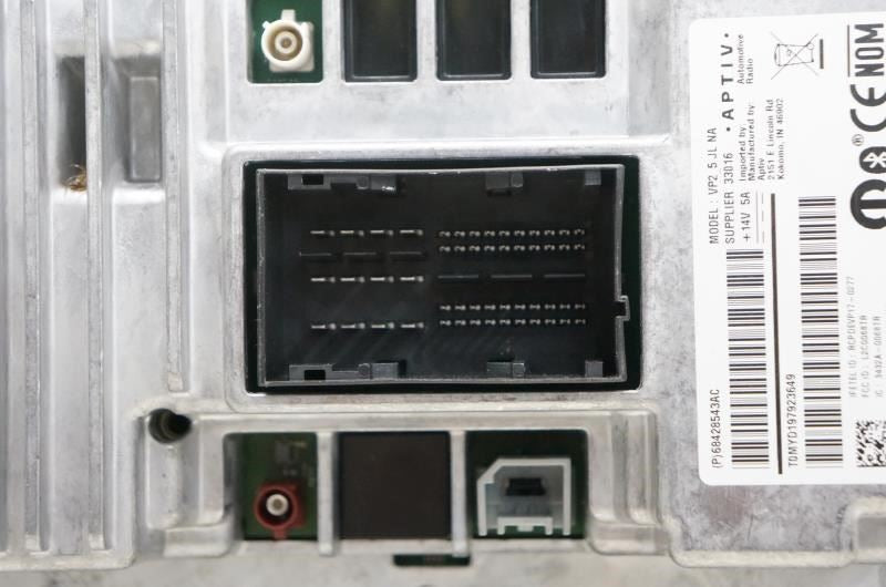 19-20 Jeep Wrangler Radio Faceplate Control w/ Receiver Uconnect and 5'' Display - Alshned Auto Parts