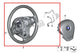 14-18 BMW X5 xDrive35i 3.0L AWD Steering Wheel Leather w/ Control Buttons *ReaD* - Alshned Auto Parts