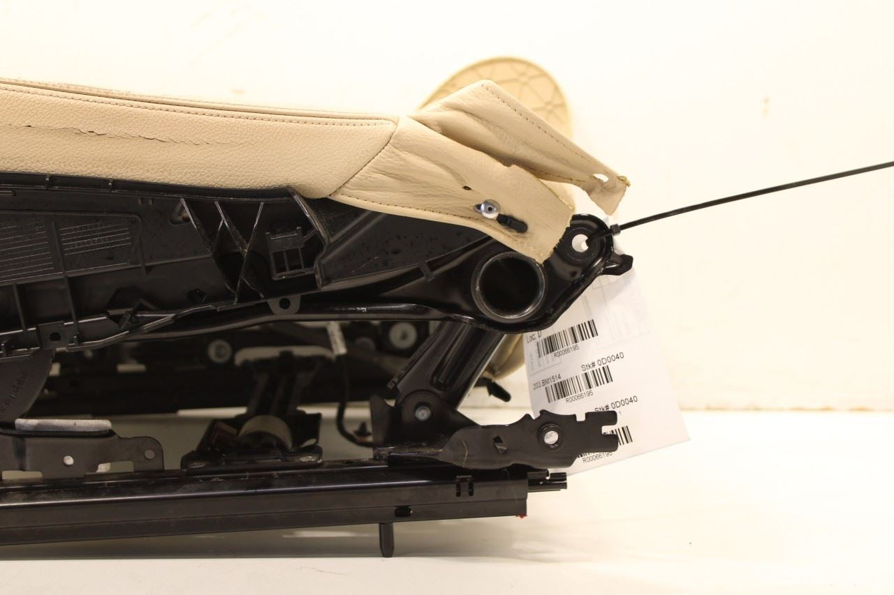 2014-18 BMW X5 xDrive35i Front Left Seat Lower Track Frame w/ Cushion and Motors - Alshned Auto Parts