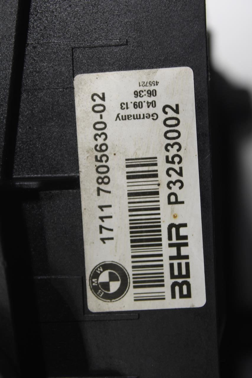 10-15 BMW 750i xDrive 4.4L Engine Left Side Auxiliary Oil Cooler Radiator *ReaD* - Alshned Auto Parts