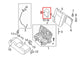 16-20 Nissan Pathfinder SV Rear Right or Left 3rd Row Seat Headrest 86400-9PJ0A - Alshned Auto Parts