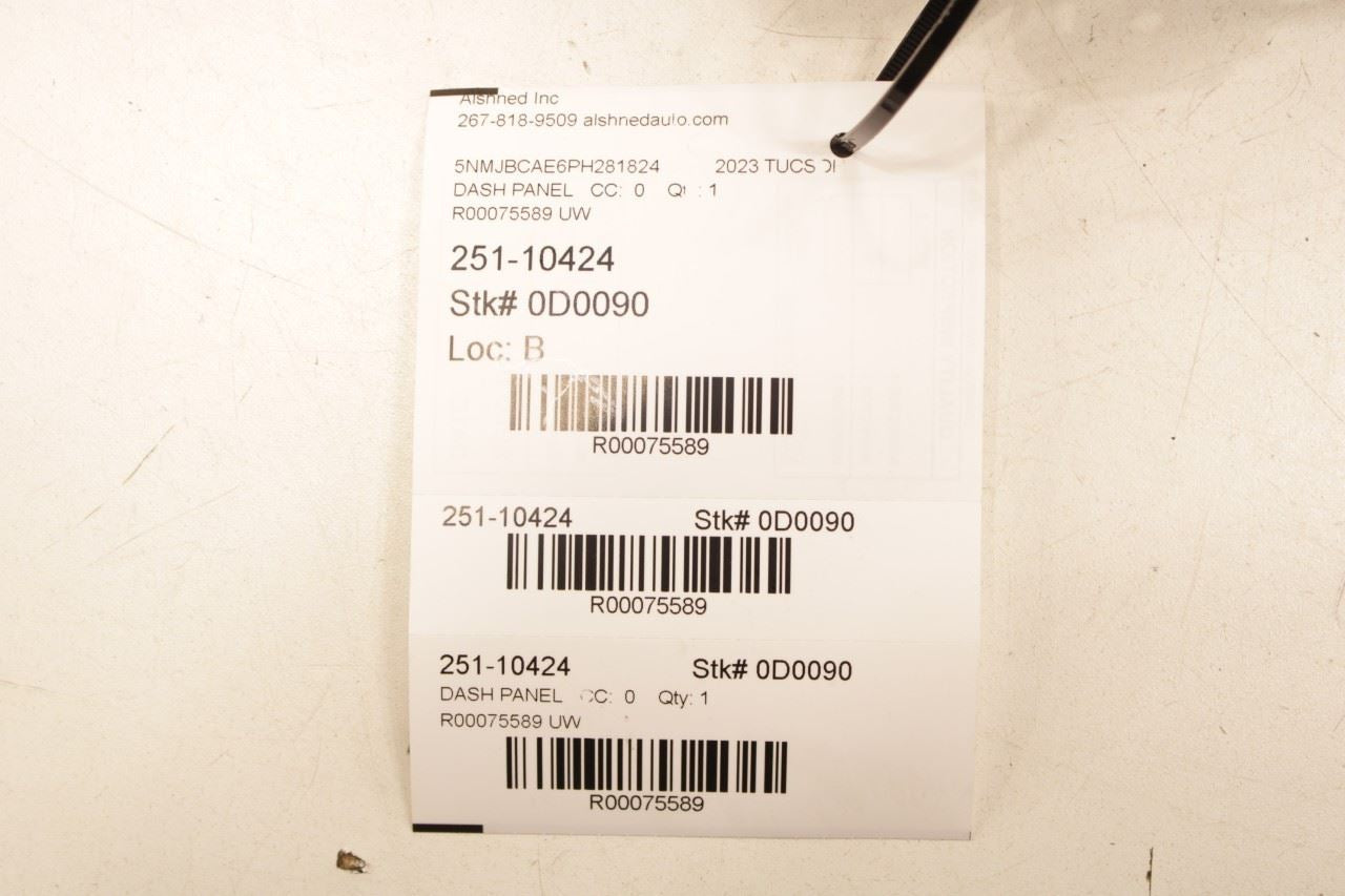 2022-24 Hyundai Tucson SEL Dash Speedometer Cluster Bezel Cover 84830-CW010 OEM - Alshned Auto Parts