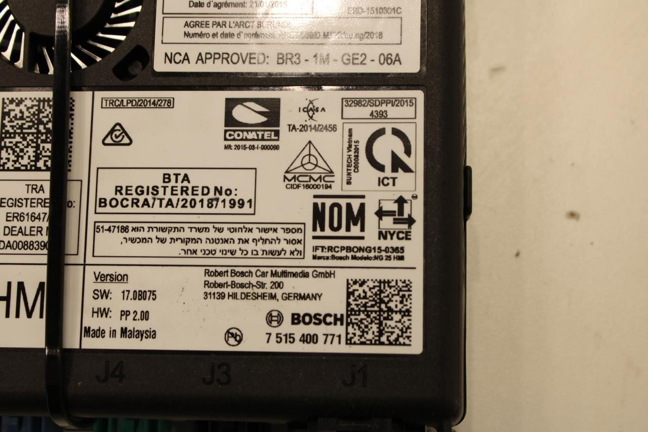 2018-2019 GMC Acadia SLT-1 HMI Infotainment Display Control Module 84546904 OEM - Alshned Auto Parts