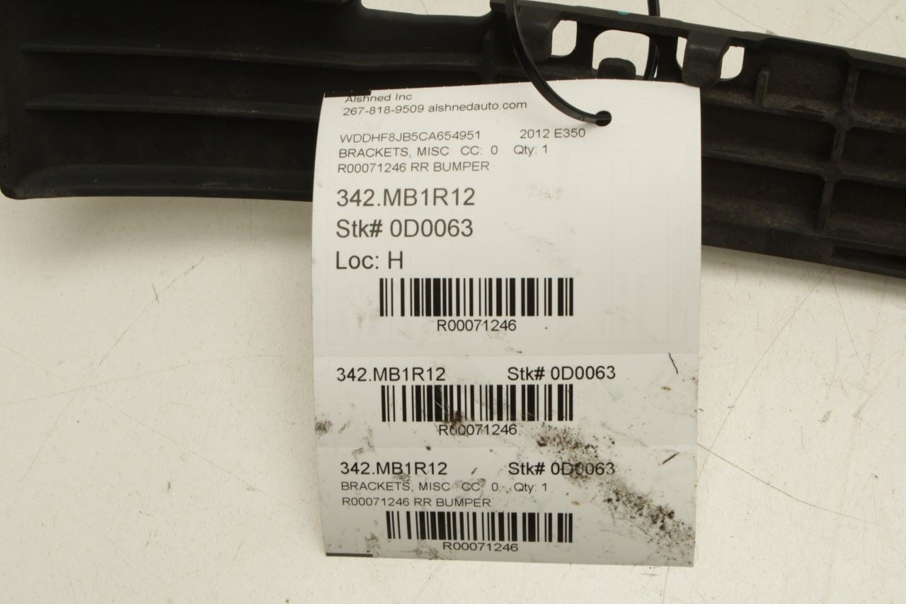 2010-16 Mercedes-Benz E350 Sport 4Matic 3.5L Rear Bumper Carrier Bracket Support - Alshned Auto Parts