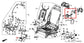 18-22 Honda Accord Pair FR RH and LH Seat Back Blower Fan w/ Duct 81217-THA-H61 - Alshned Auto Parts