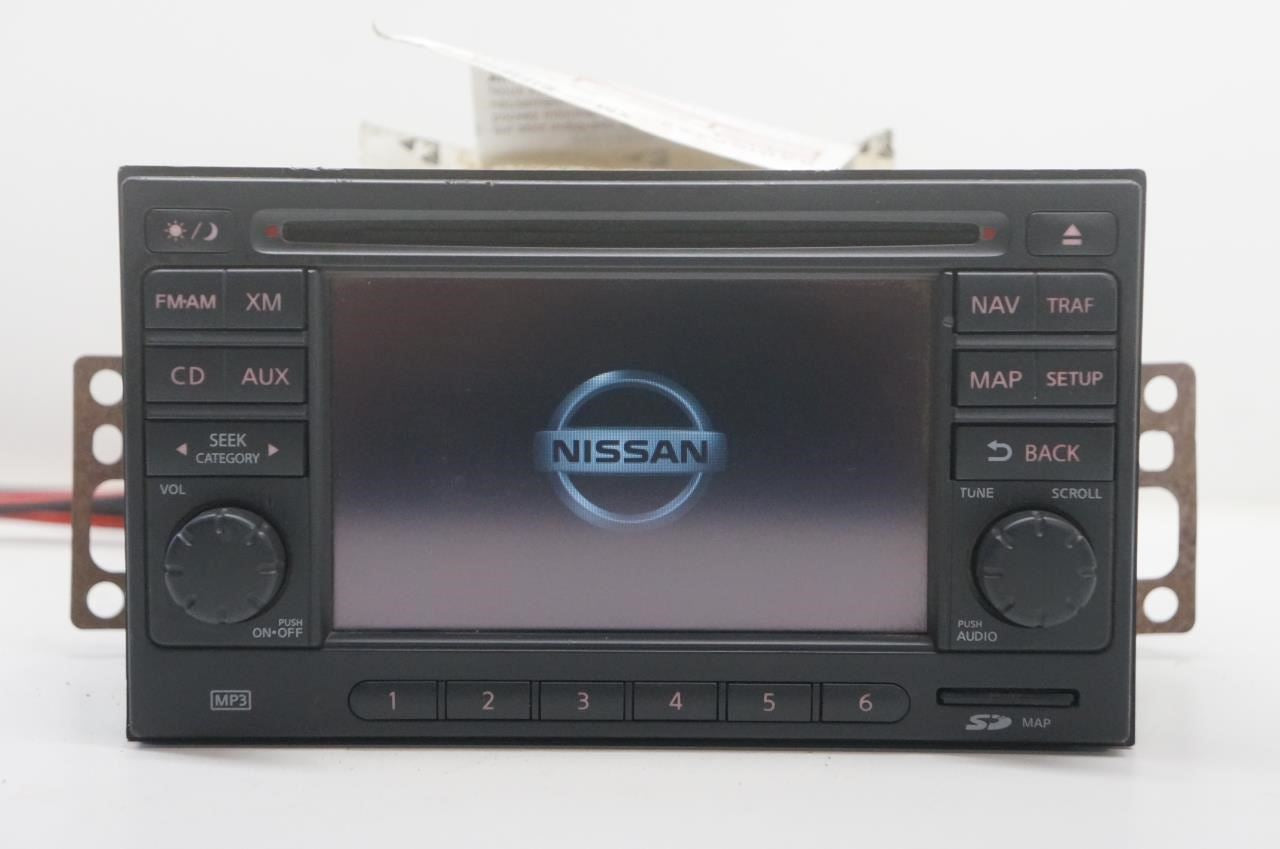 2010-2012 Nissan Sentra Navigation Audio Radio Receiver w/ Display 25915-ZT53A - Alshned Auto Parts