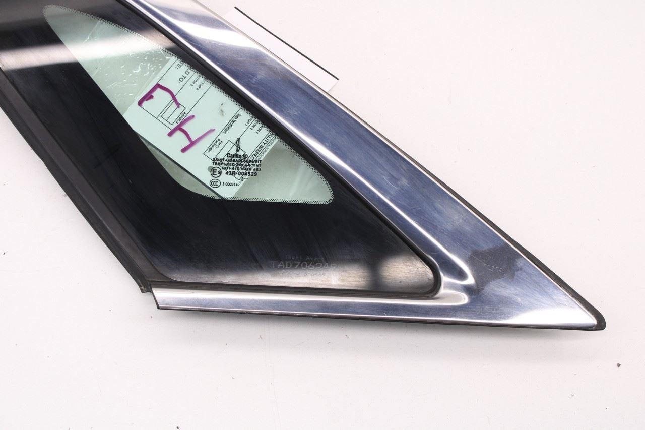 13-20 Lincoln MKZ Reserve Rear Left Side Quarter Window Glass HP5Z5429711C *ReaD - Alshned Auto Parts