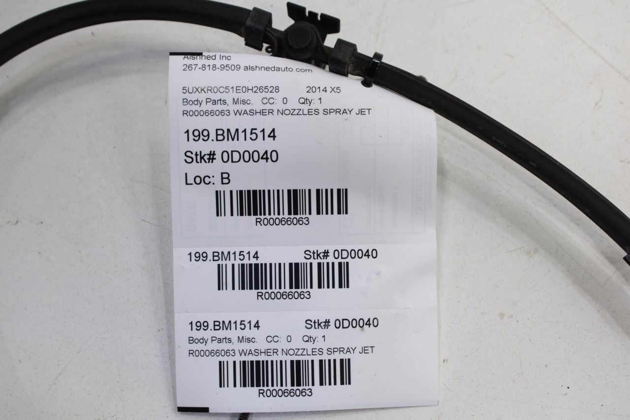 2014-2018 BMW X5 xDrive35i Front Windshield Washer Nozzle Chain Hose 61667292659 - Alshned Auto Parts