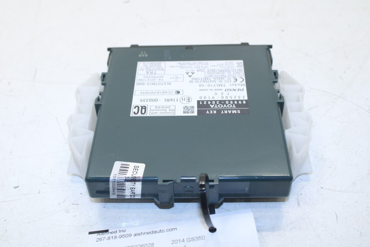 2013-2015 Lexus GS350 Smart Key Keyless Entry Control Module 89990-30421 OEM - Alshned Auto Parts