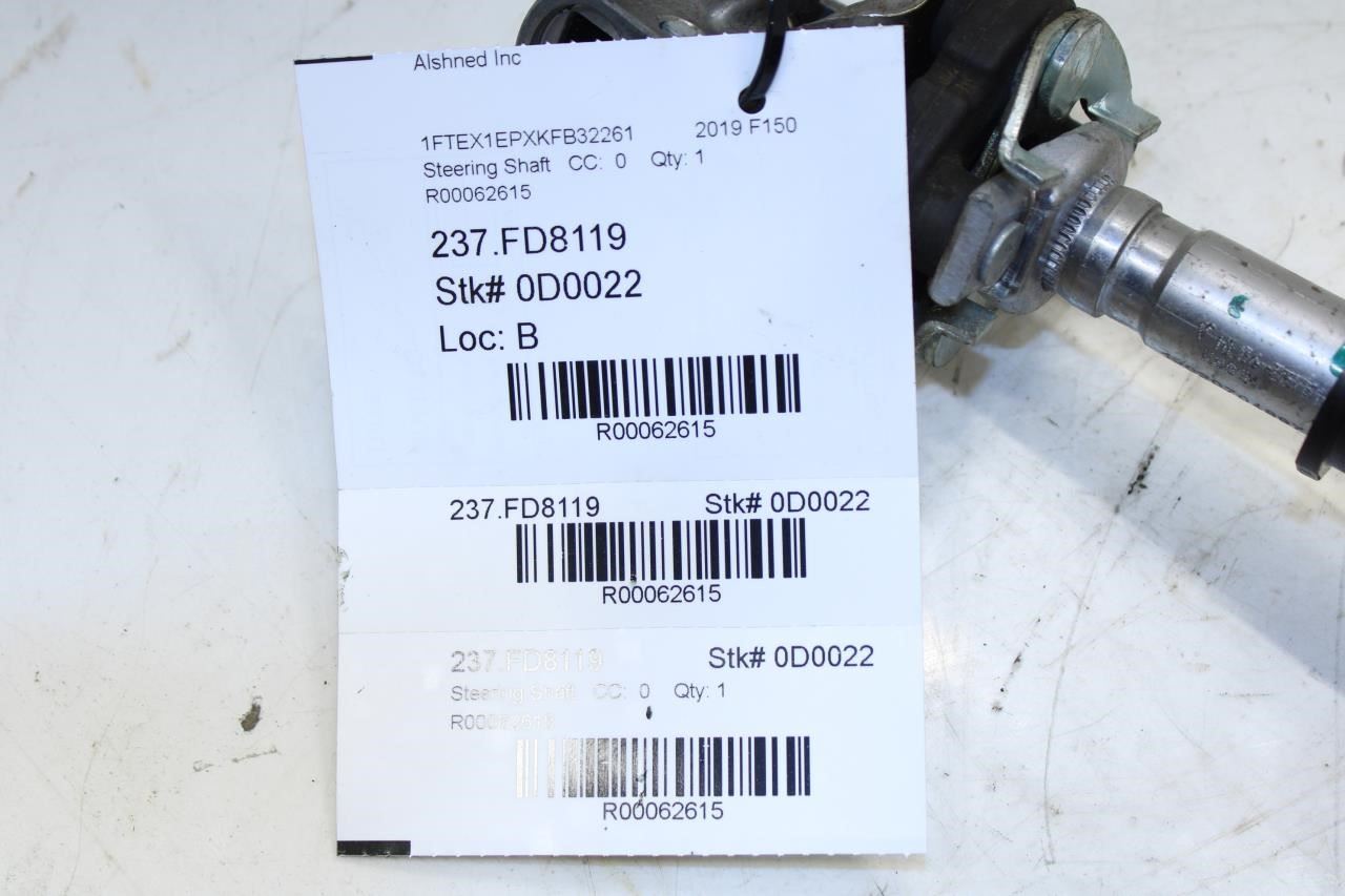 2015-2020 Ford F150 XL Steering Column Upper Intermediate Shaft HL3Z-3E751-F OEM - Alshned Auto Parts