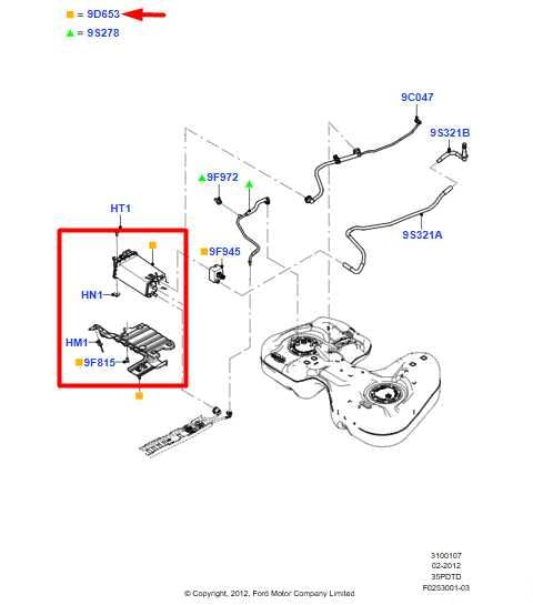 2008-19 Ford Taurus Fuel Vapor Evaporator Emission Canister AG13-9D563-BA *ReaD* - Alshned Auto Parts