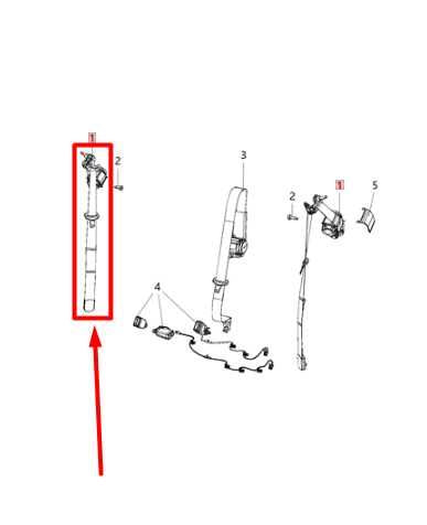 2019-2021 Jeep Cherokee RR Right Side 2nd Row Seat Belt Retractor 6MH88DX9AA OEM - Alshned Auto Parts