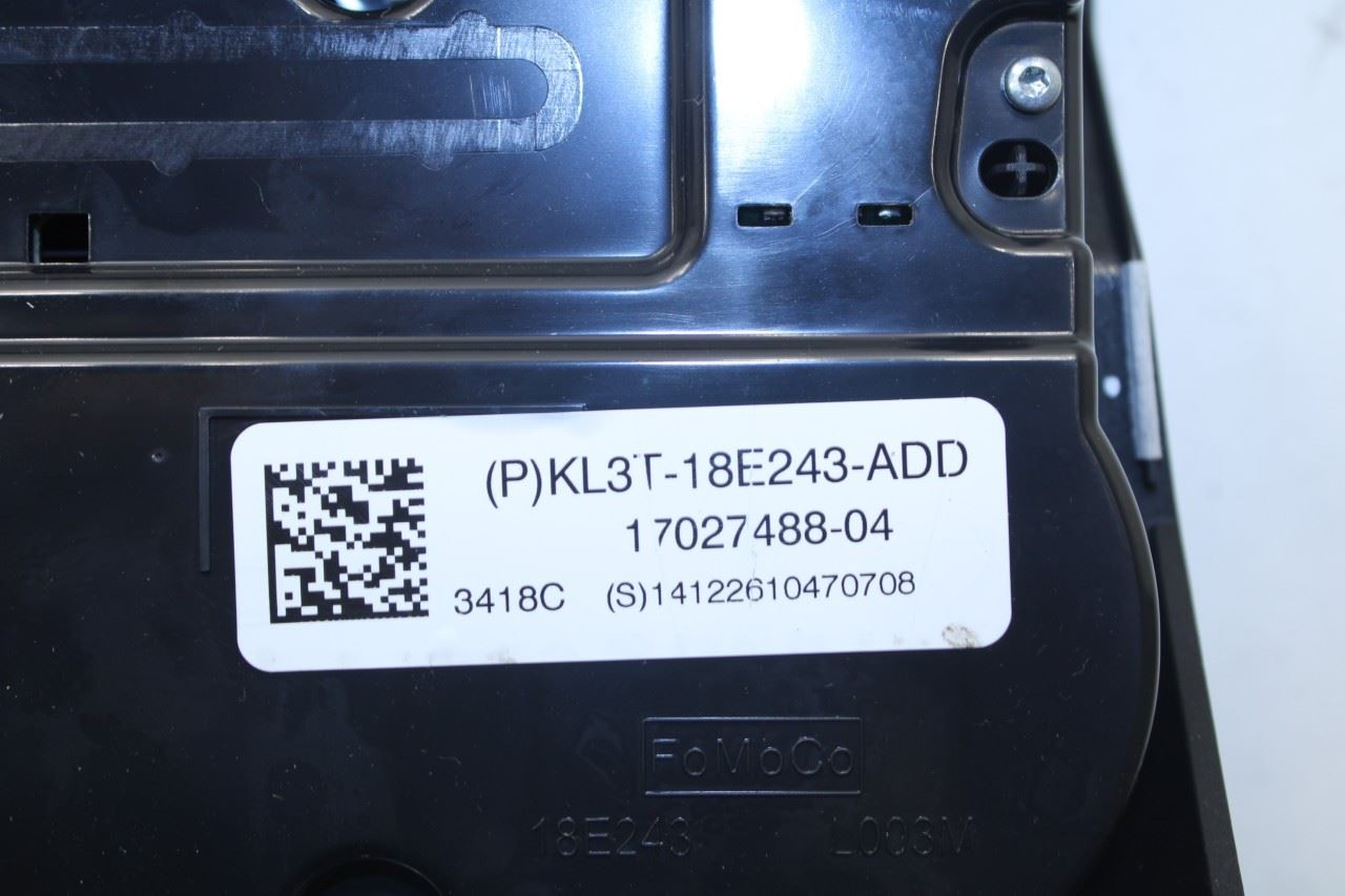 2019-20 Ford F150 XL HVAC Climate Radio Faceplate Control Panel KL3T-18E243-ADD - Alshned Auto Parts