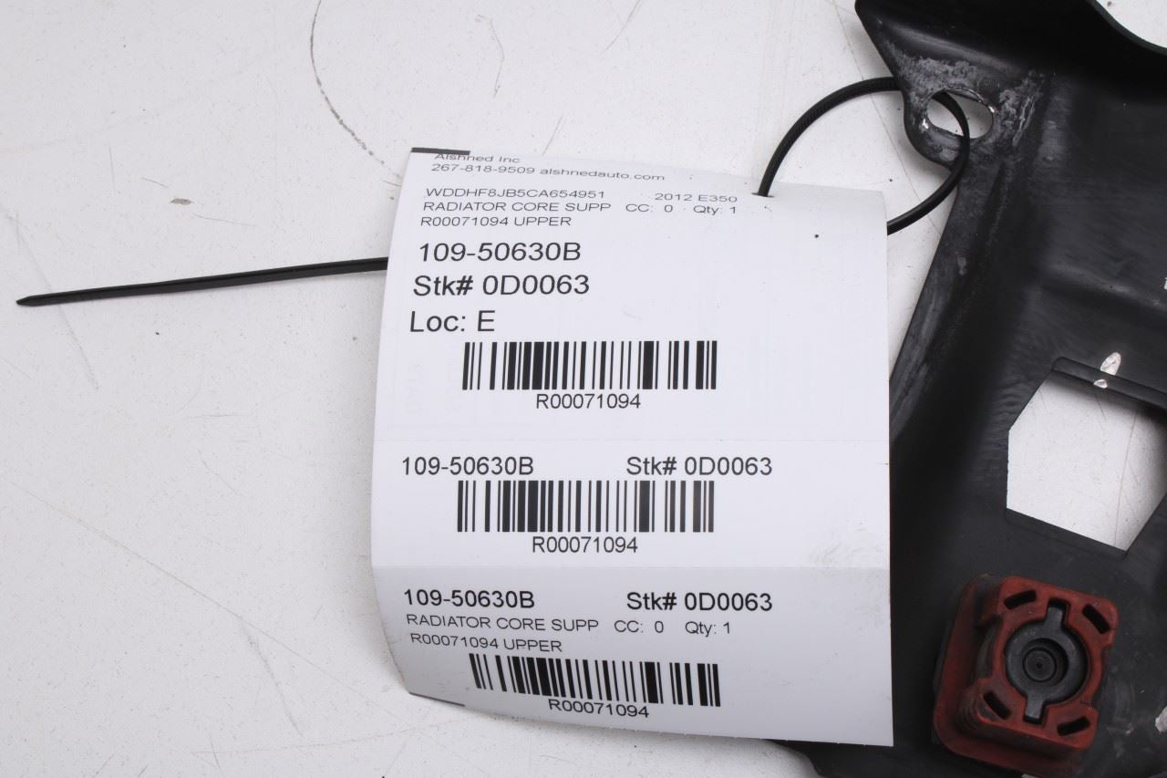 2010-2016 Mercedes-Benz E350 4Matic Front Radiator Support Tie Bar 212-620-11-00 - Alshned Auto Parts