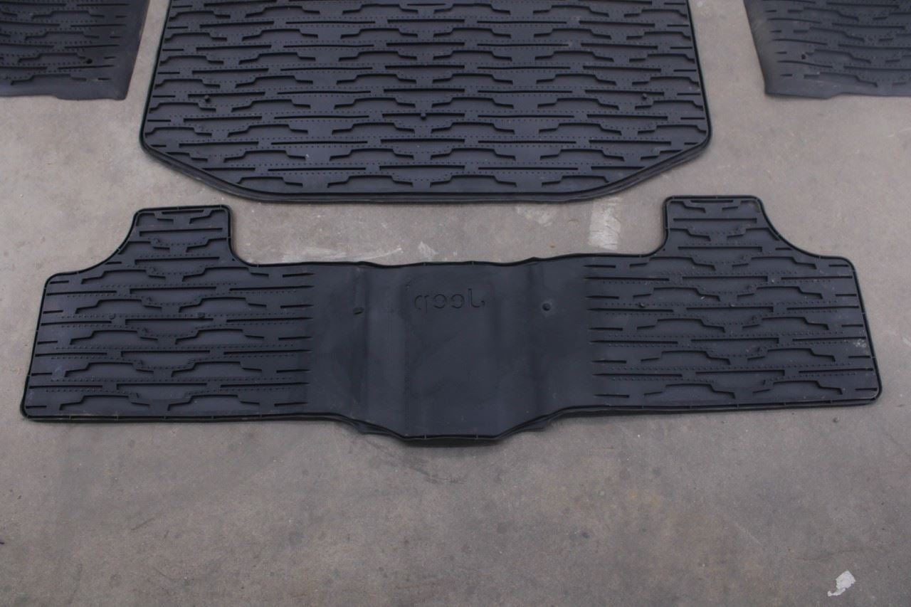 11-21 Jeep Grand Cherokee Front Rear 2nd Row RH LH Side and Cargo Floor Mats Set - Alshned Auto Parts