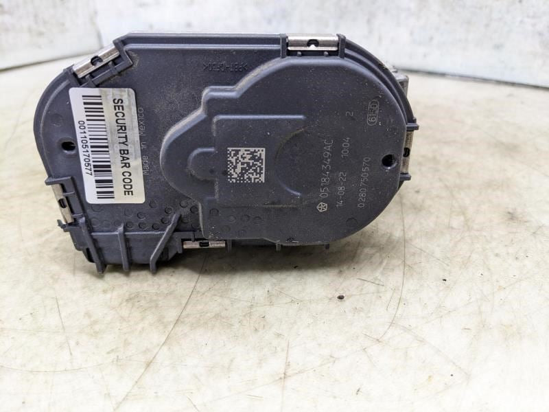 11-24 Jeep Grand Cherokee Overland 3.6L Fuel Injection Throttle Body 05184349AC - Alshned Auto Parts