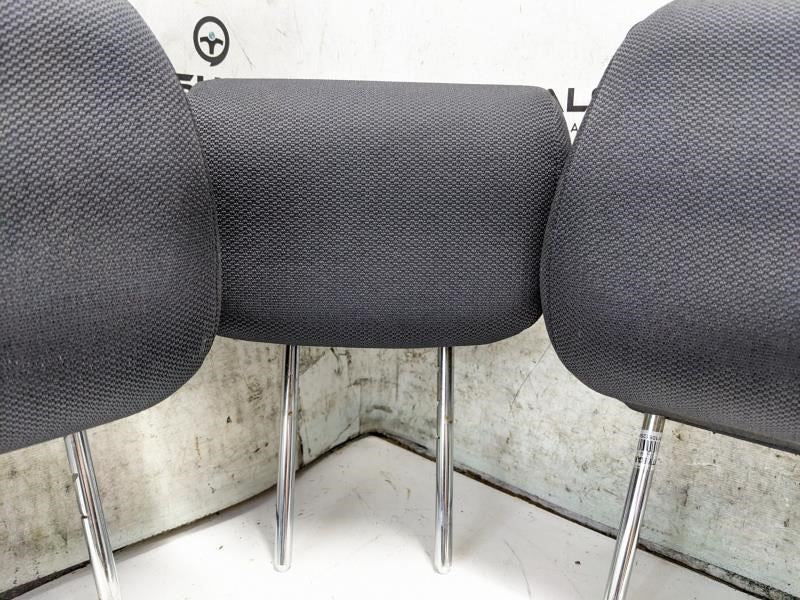 2009-2013 Kia Soul Rear Right and Left Side and Center 2nd Row Seat Headrest Set3