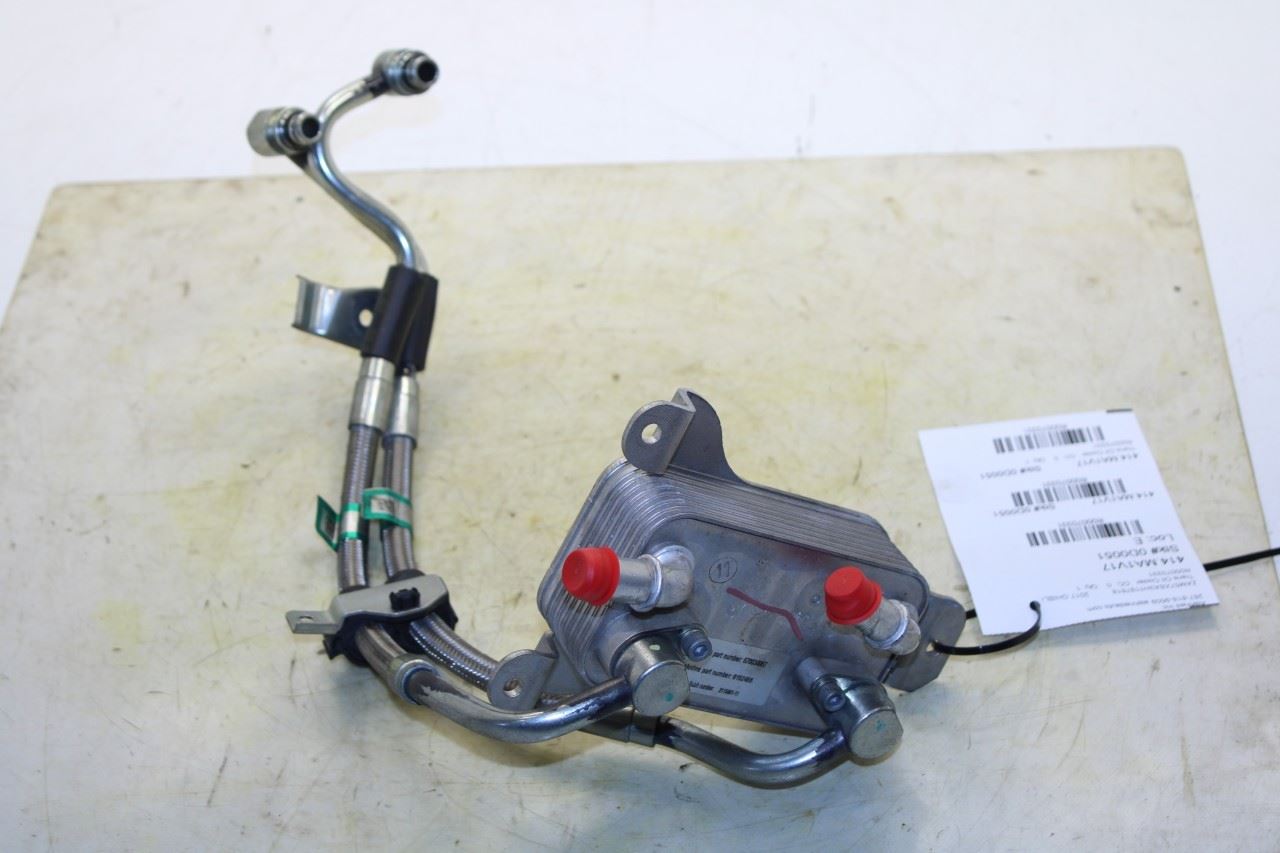 17-21 Maserati Ghibli 3.0L RWD Transmission Oil Cooler w/ Inlet and Outlet Hose - Alshned Auto Parts