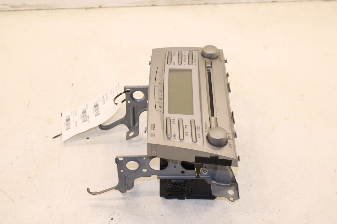10-11 Toyota Camry LE Fujitsu Ten Audio Radio Faceplate Control Panel w Receiver - Alshned Auto Parts