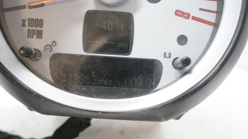 07-15 Mini Cooper Tachometer Gauge Instrument Cluster Revolution Counter 113K Mi - Alshned Auto Parts