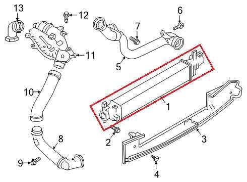 2019-2025 Infiniti QX50 Luxe 2.0L Intercooler 14461-5NA0A OEM - Alshned Auto Parts