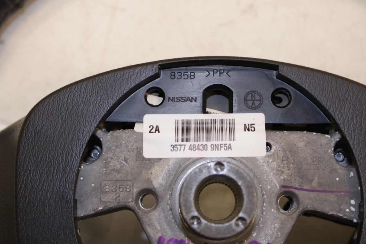 2016-20 Infiniti QX60 3.5L Steering Wheel Leather w/ Control Buttons 48430-9NF5A - Alshned Auto Parts