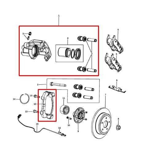 2011-2020 Jeep Grand Cherokee Limited Rear Right Brake Disc Caliper 68052376AA - Alshned Auto Parts