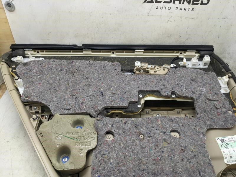 2007-2008 Lexus RX350 Rear Right Door Trim Panel Ivory 67630-48250-A1 OEM - Alshned Auto Parts