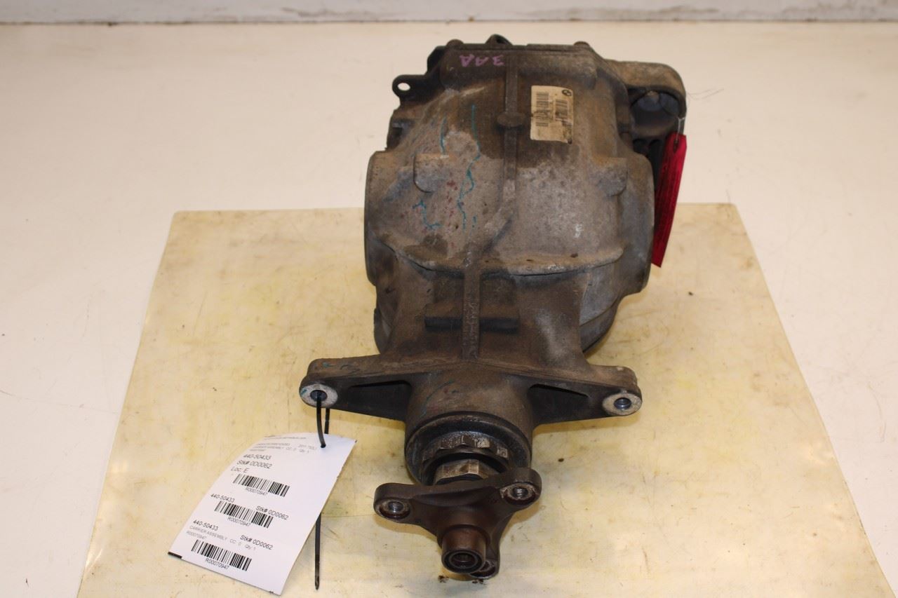2010-12 BMW 750Li xDrive 4.4L AWD Rear Axle Differential Carrier 3.46 ratio 115K - Alshned Auto Parts
