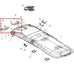 14-25 Dodge Durango SXT Front Right and Left Side Sun Visor Set w/ Mirror *ReaD*1